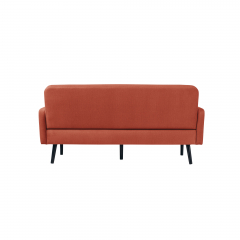 Paperflow Sofa LISBOA LC3PT.01.27 3Sitzer Stoff sw/rs,