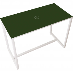 easyDesk Stehtisch TD114.13.08P 110x114x75cm grün,