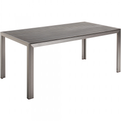 BEST Tisch Seattle 46851885 180x90x76cm silber/anthrazit,