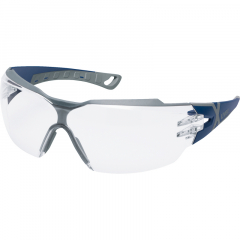 Uvex Schutzbrille pheos cx2 9198257 blau/grau,