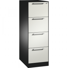 C+P Hängeregistraturschrank Asisto 146225411S10156 A4 1bahnig sgr/rws,