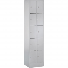 C+P Fächerschrank 8070020S10000 auf Sockel 10Fächer lgr/lgr,