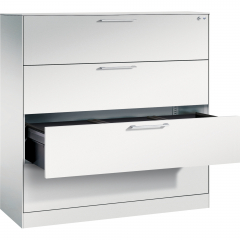 C+P Hängeregistraturschrank Asisto 146021413S10037 A4 3bahnig lgr/lgr,