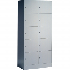 C+P Fächerschrank 8270020S10003 Sockel 10Fächer lgr/lgr,