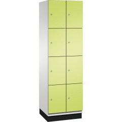 C+P Fächerschrank 4510320S10012 Sockel 8Fächer B600mm lgr/cgn,