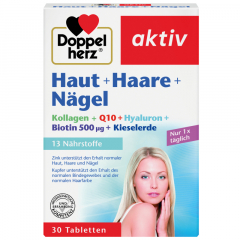 Doppelherz Haut+Haare+Nägel 30St,