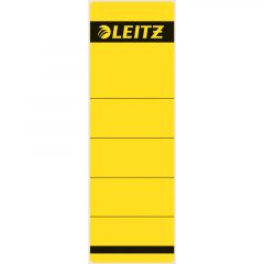 Leitz Ordneretikett 16420015 kurz/breit Papier gelb 10 St./Pack.,