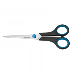 Westcott Schere Easy Grip E-30271 00 18cm Stahl schwarz/blau,