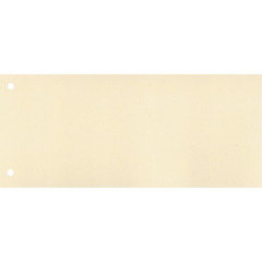 Trennstreifen 10,5x22cm Karton chamois 100 St./Pack.,