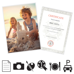 Laminierfolie DIN A3 125mic glänzend 100 St./Pack.,