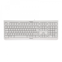 Cherry Tastatur KC1000 JK-0800DE-0 USB Flüsteranschlag weiß/grau,