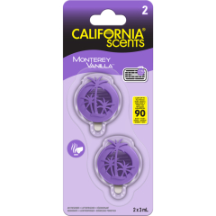 CALIFORNIA SCENTS Lufterfrischer E303200802 Monterey Vanilla 2St,