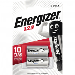 Energizer Fotobatterie Lithium 123 2 St./Pack.,