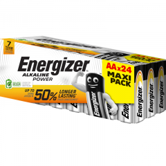 Energizer Batterie Alkaline Power E303271600 AA 24 St./Pack.,