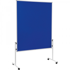 Legamaster Moderationswand 7-209100 120x150cm Filz blau,