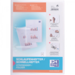 Oxford Schlauchhefter 40097299 DIN A4 PP transparent,