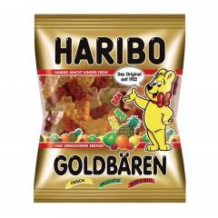 HARIBO Fruchtgummi Goldbären 389195 100 g/Pack.,