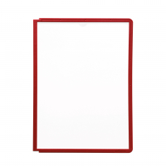 DURABLE Sichttafel SHERPA Panel 560603 DIN A4 PP rot,