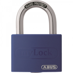 ABUS Vorhangschloss 802829 T65AL/40 bl,