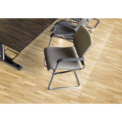 Soennecken Bodenschutzmatte 2412 Form O 200x120cm für Hartböden,