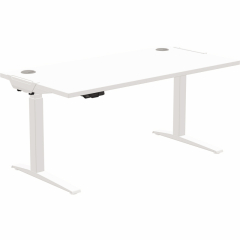 Fellowes Schreibtisch Levado 9768001 160x80cm weiss,