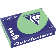 Clairefontaine Kopierpapier 1775C A4 80g naturgrün 500Bl.,