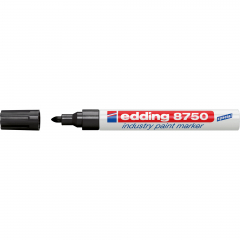 edding Industrie Lackmarker 8750 4-8750001 2-4mm Rundspitze sw,