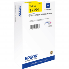 Epson Tintenpatrone C13T755440 T7554 4.000Seiten gelb,