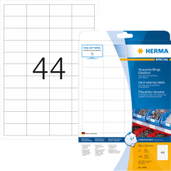 HERMA Etikett 4690 48,3x25,4mm weiß 1.100 St./Pack.,