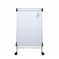 MAUL Flipchart MAULpro 6377095 70x100cm Vierbein silber,