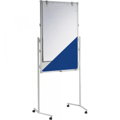 MAUL Moderationstafel MAULpro 6380982 75x120cm blau/weiß,