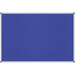 MAUL Pinnboard MAULstandard 6444235 90x120cm Textil blau,