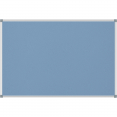 MAUL Pinnboard MAULstandard 6445034 90x180cm Textil hellblau,