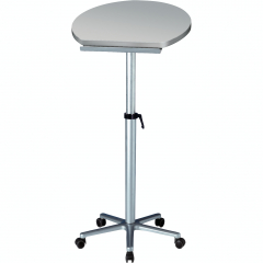 MAUL Stehpult ergonomisch 9304182 grau höhenverstellbar 72-118cm,