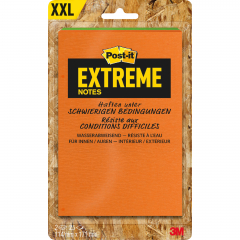 Post-it Extreme Notes EXT57M- 2-FRGE 114x171mm 25Bl sort 2St,