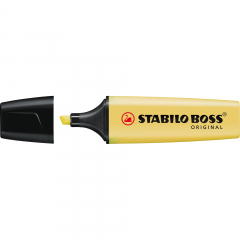 STABILO Textmarker BOSS ORIGINAL 70/144 Pastel pudriges gelb,