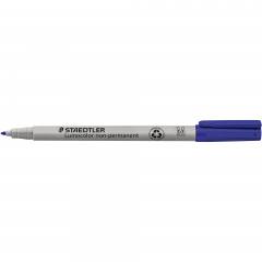 STAEDTLER Folienstift Lumocolor 315-3 1mm non-permanent blau,