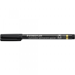 STAEDTLER Spezialmarker Lumocolor 319 S-9 permanent S schwarz,