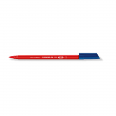 STAEDTLER Fasermaler Noris 326-2 1mm rot,