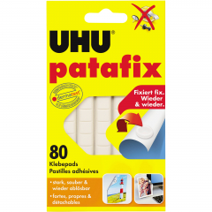 UHU Klebepad patafix 48810 6x14cm weiß 80 St./Pack.,